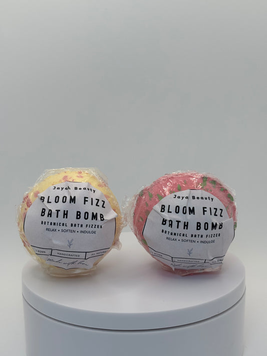 Bloom Fizz Bath Bombs | Jayah Beauty